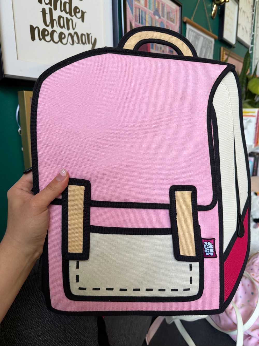 Jump From Paper Spaceman Backpack
